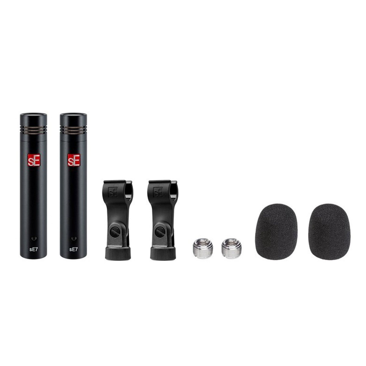 SE ELECTRONICS SE7 MATCHED PAIR COPPIA STEREO MICROFONI A CONDENSATORE A DIAFRAMMA PICCOLO 2