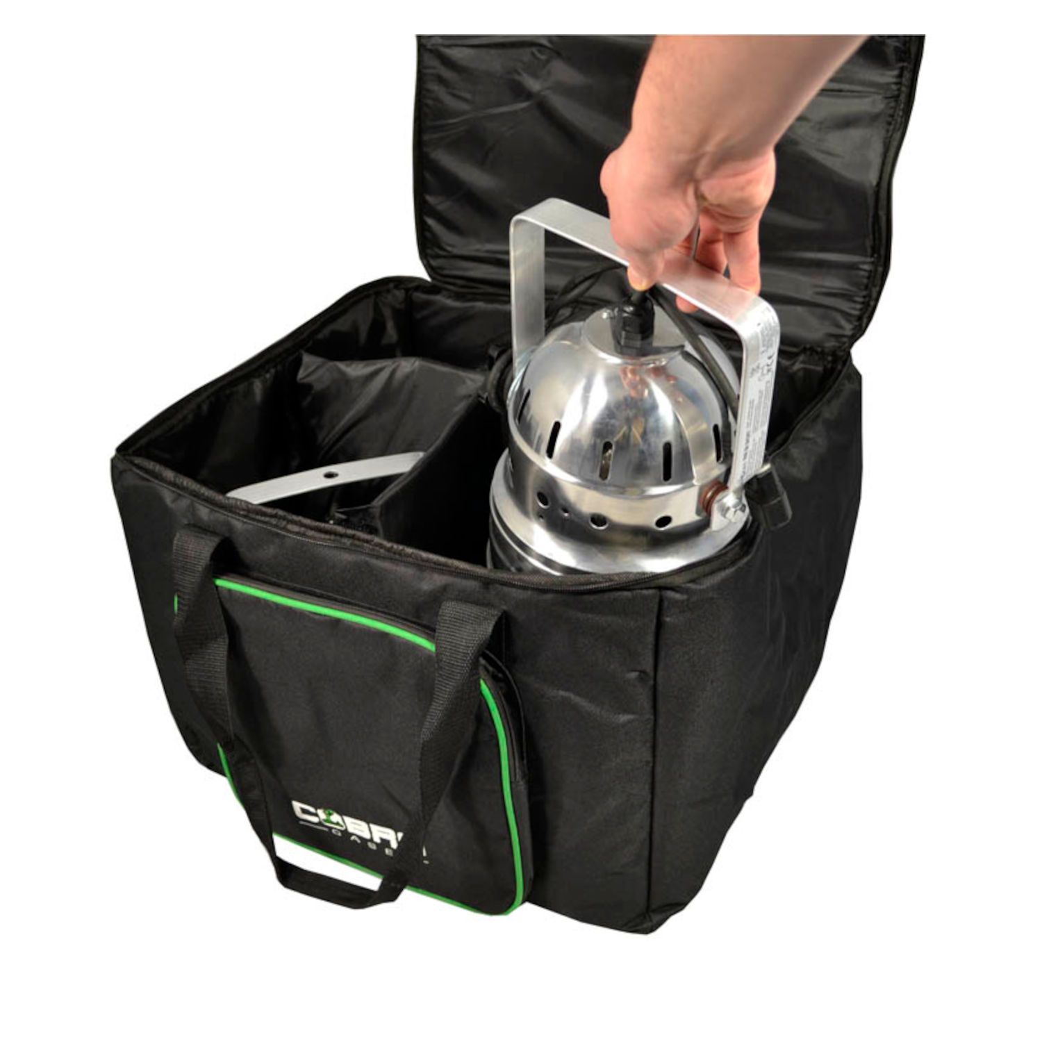 COBRA CC1031 BORSA UNIVERSALE IMBOTTITA BAG PER 4 PAR O EFFETTI LUCE 455 x 455 x 355 MM 3