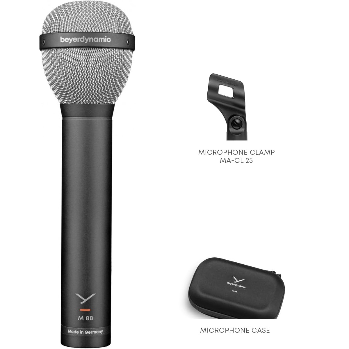 BEYERDYNAMIC M88 (2023) MICROFONO DINAMICO IPERCARDIOIDE PER VOCE CASSA TOM FIATI 1