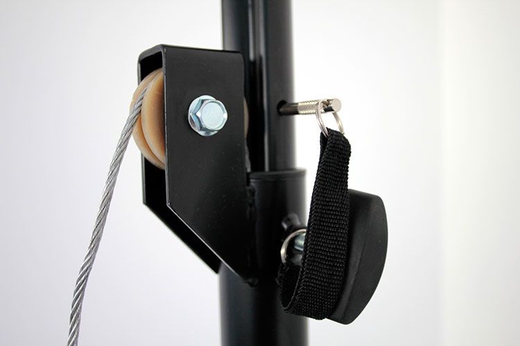 COBRA PRO SV3 STATIVO LUCI WIND UP AD ARGANO ALTEZZA 3 METRI CARICO 70KG 2