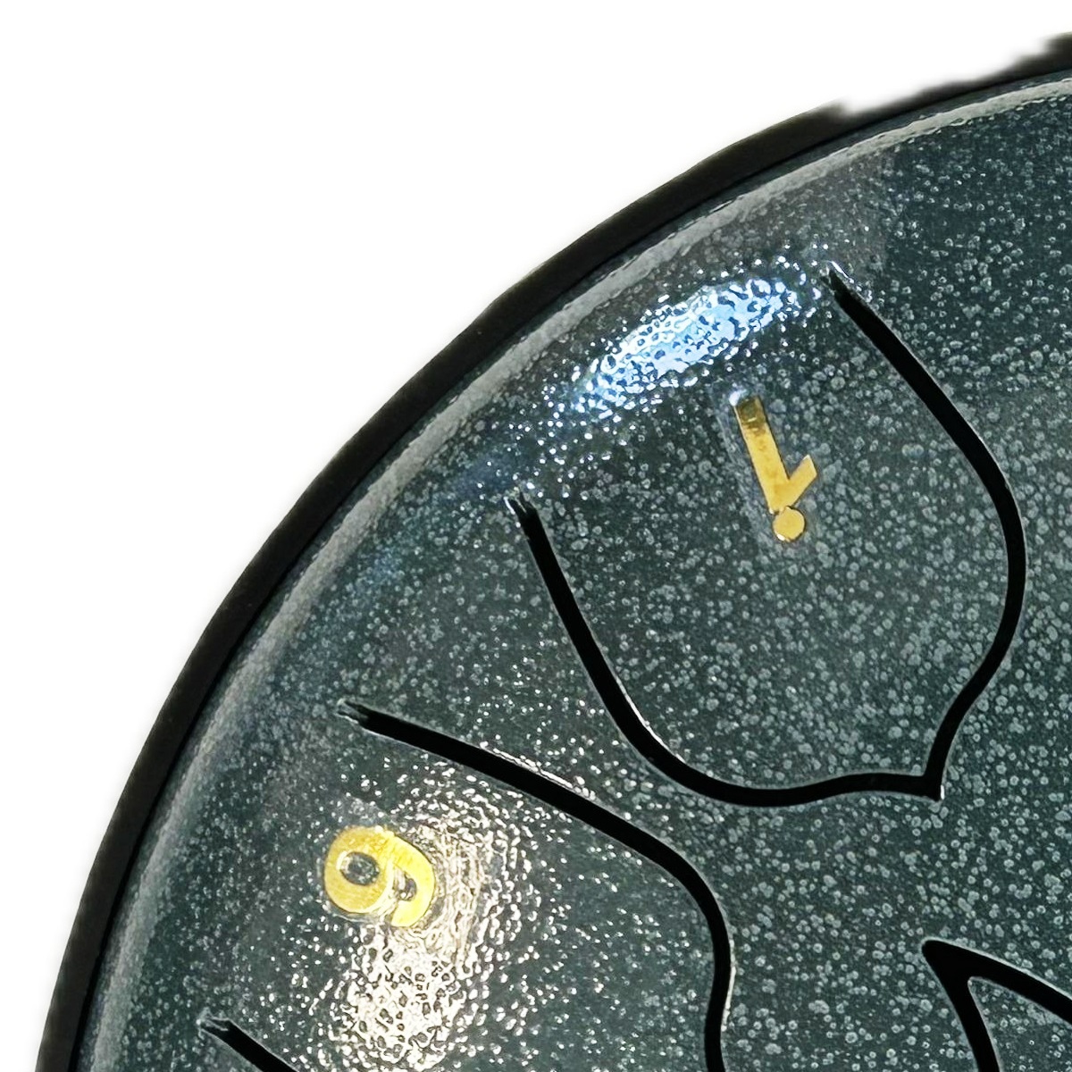 EXTREME STEEL TONGUE 11 TONI TAMBURO ARMONICO 15,5CM TANK DRUM 6,18″ COLORE VERDE MARTELLATO 2