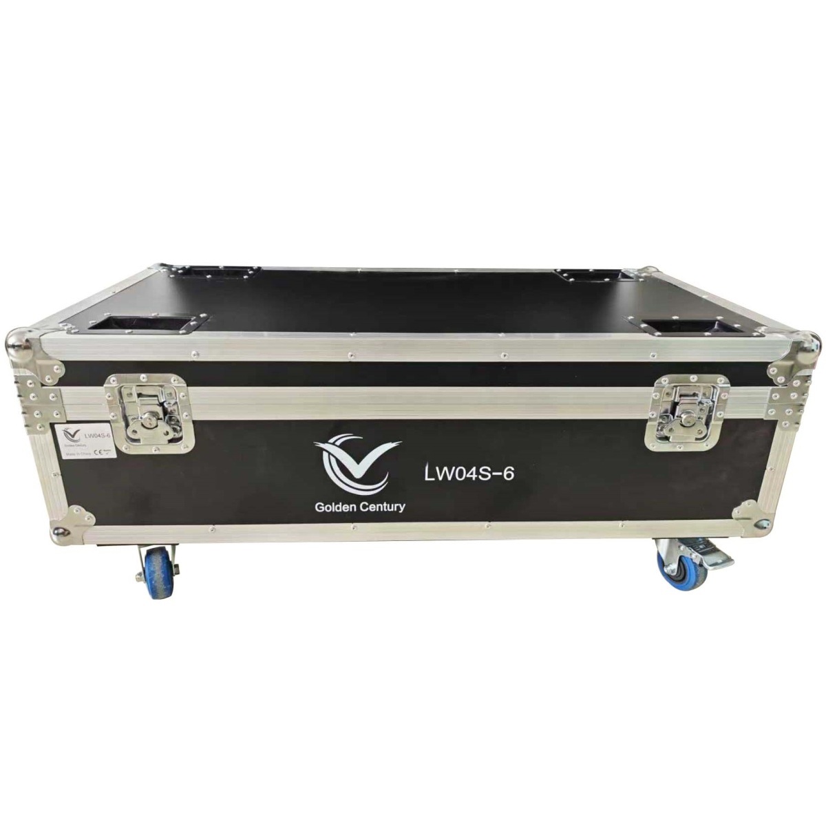 GOLDEN CENTURY LW04S-6 LED PAR 18x18W IP65 BUNDLE 8 PARLED 324W 6-IN-1 RGBWA-UV DMX + CASE 1