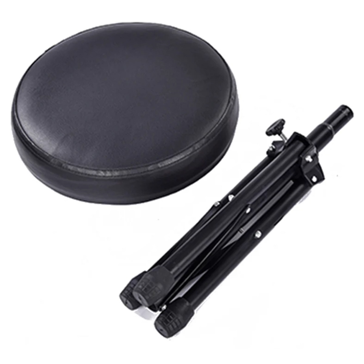 HEBIKUO Q-91 SGABELLO TRE PIEDI PER BATTERIA E TASTIERA AD ALTEZZA REGOLABILE 5