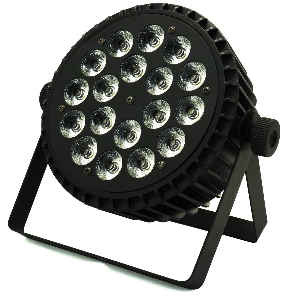 GOLDEN CENTURY PL008-6B LED PAR 18×18 BUNDLE 8 PARLED DA 324W 6-IN-1 RGBWA-UV DMX + CASE 1