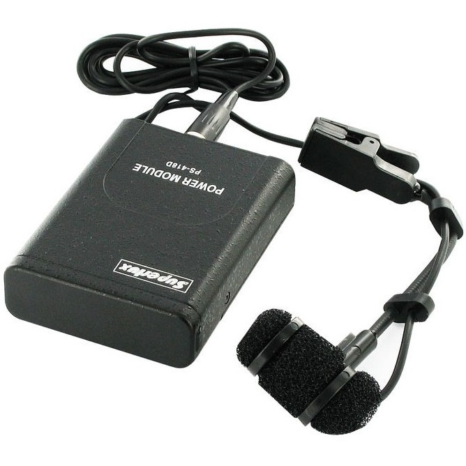 SUPERLUX PRA383DXLR MICROFONO A CLIP PER STRUMENTI A FIATO CON USCITA XLR 2