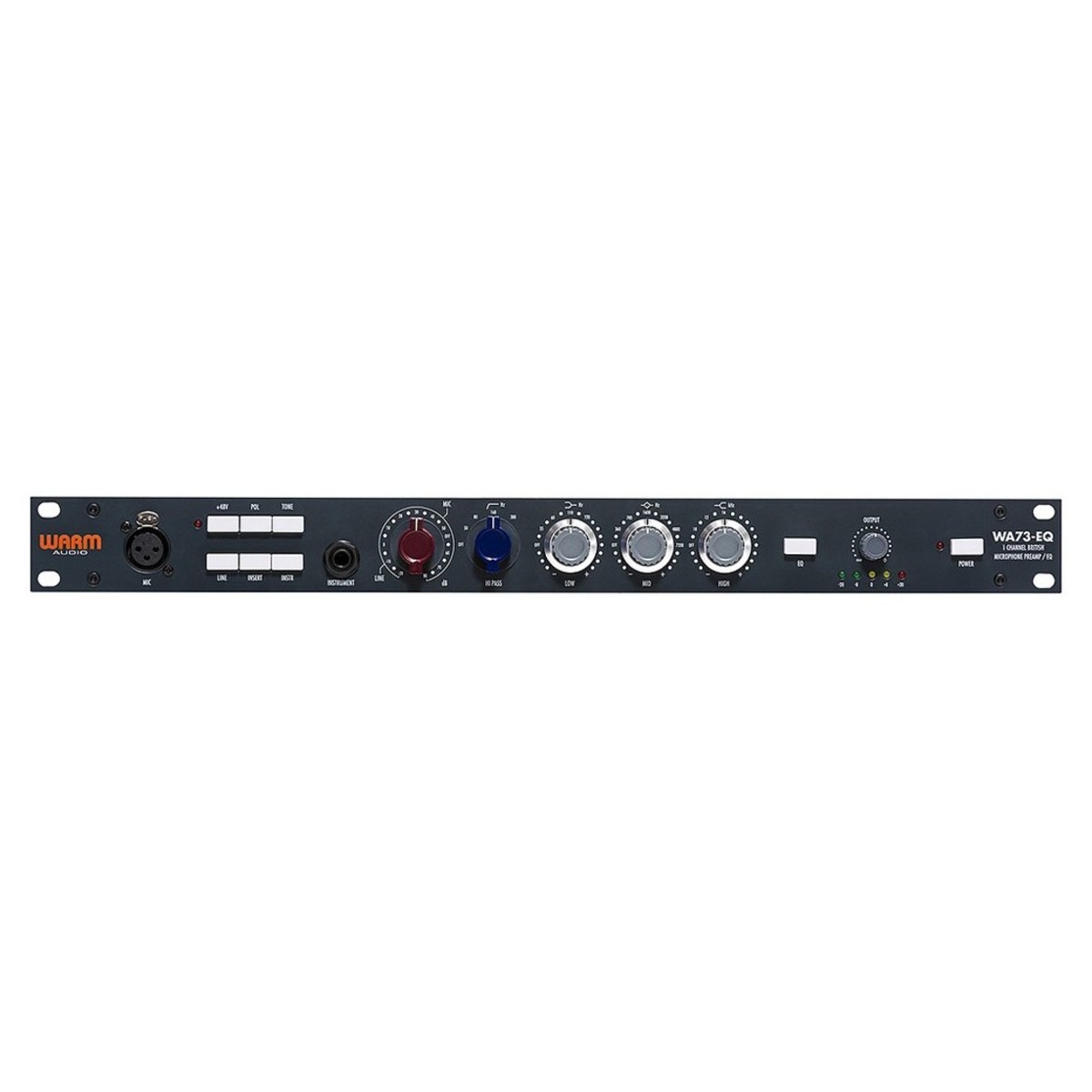 WARM AUDIO WA73-EQ PREAMPLIFICATORE MICROFONICO BRITISH A SINGOLO CANALE + EQ 1