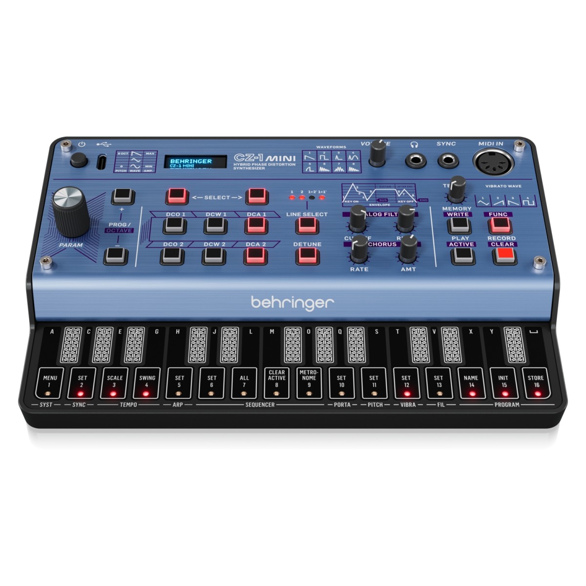 BEHRINGER CZ-1 MINI PHASE DISTORTION SINTETIZZATORE POLIFONICO 2