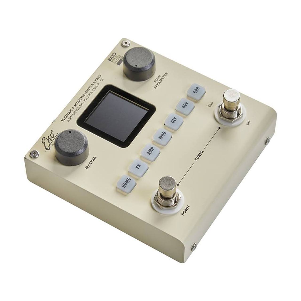 EKO BAIO XL PEDALE MULLTIEFFETTO E AMP MODELER PER CHITARRA E BASSO 1