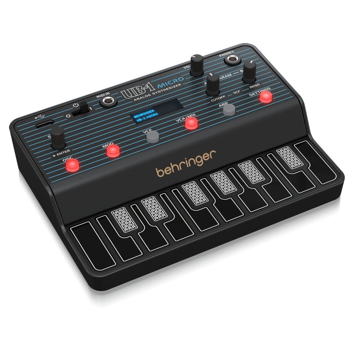 BEHRINGER UB-1 MICRO SINTETIZZATORE ANALOGICO PORTATILE 2