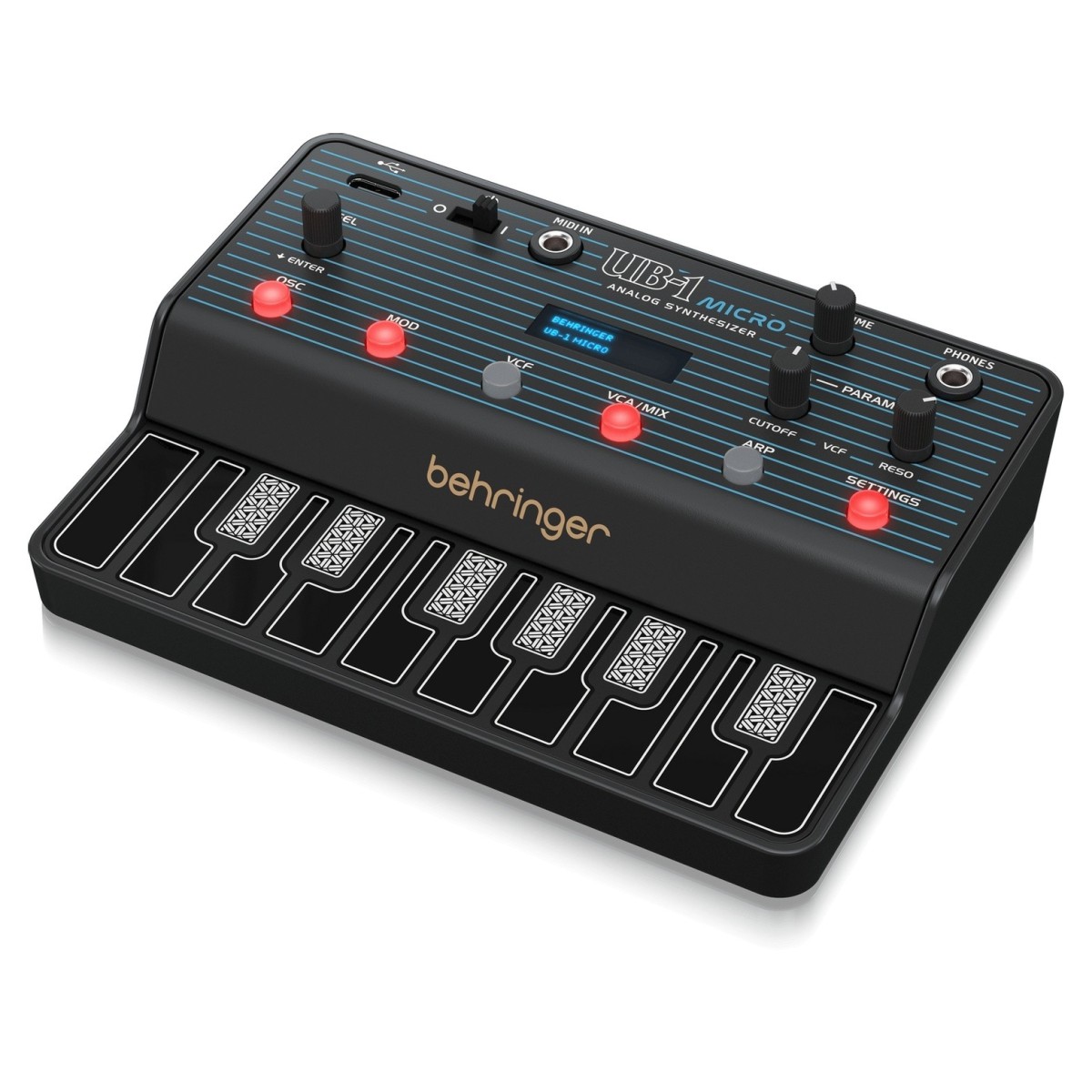 BEHRINGER UB-1 MICRO SINTETIZZATORE ANALOGICO PORTATILE 3