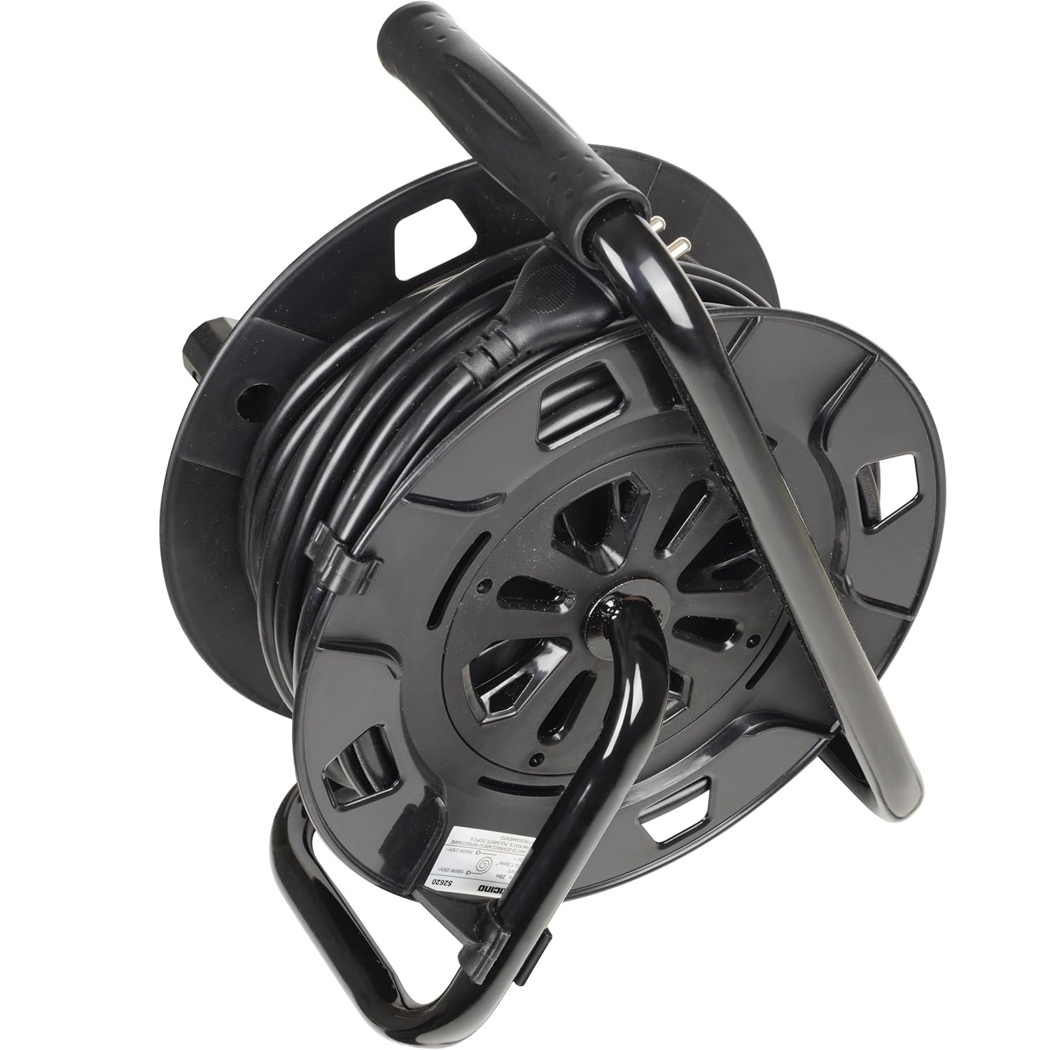 BTICINO S2620 PROLUNGA 20 METRI SU AVVOLGICAVO CON 4 PRESE UNEL SHUKO BIPASSO 5