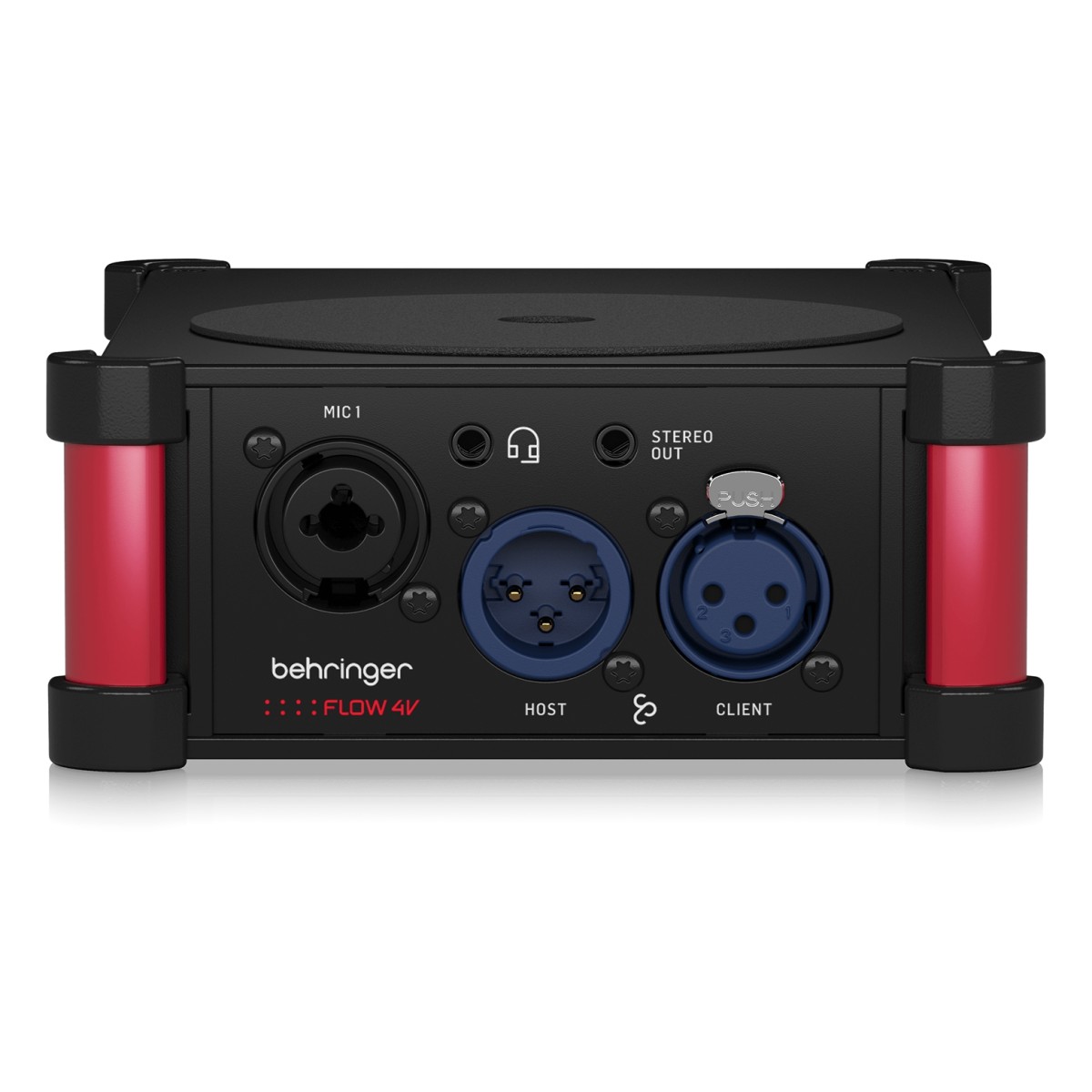 BEHRINGER FLOW 4V REGISTRATORE MIXER AUDIO DIGITALE PER PRODUZIONE VIDEO 5