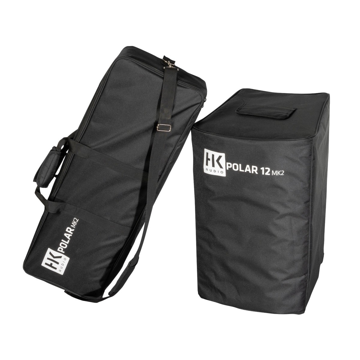 HK AUDIO POLAR 12 MKII IMPIANTO AUDIO ATTIVO A COLONNA 2000WATT SUBWOOFER 12 SATELLITI 6X3 3