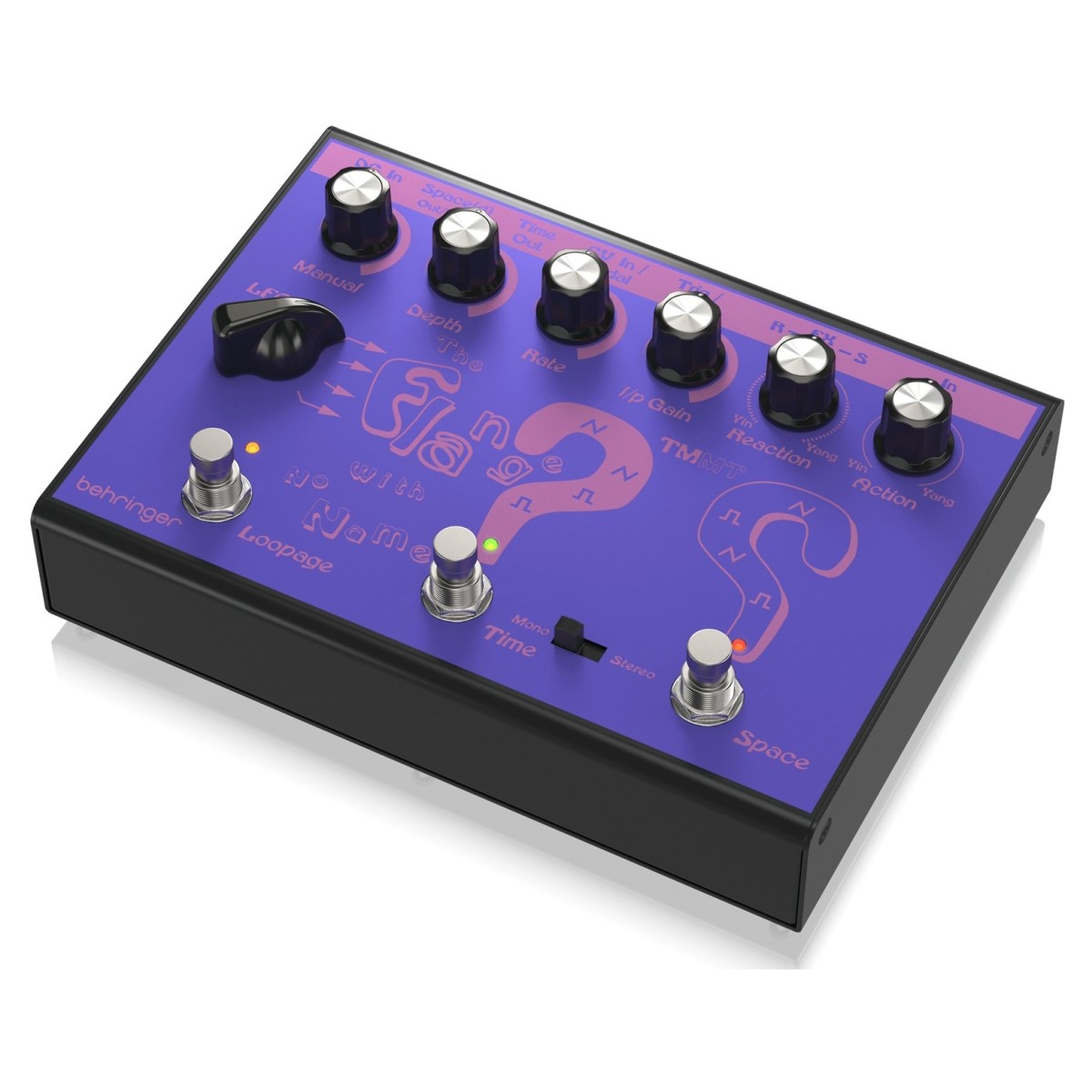 BEHRINGER THE FLANGE WITH NO NAME PEDALE FLANGER ANALOGICO VINTAGE ANNI 90 2