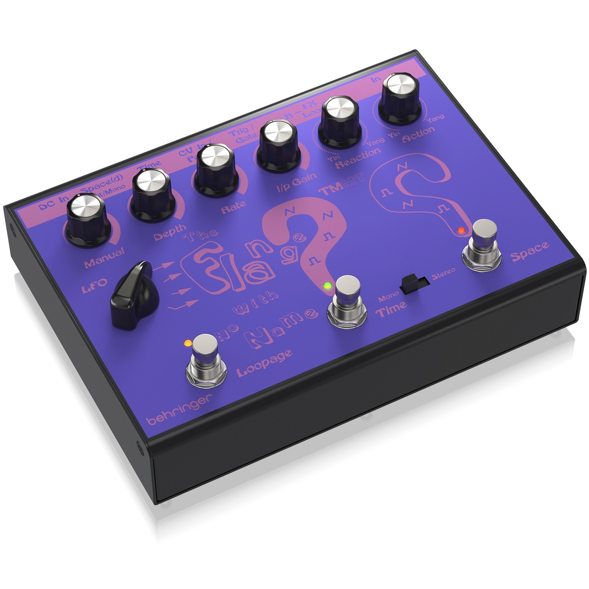 BEHRINGER THE FLANGE WITH NO NAME PEDALE FLANGER ANALOGICO VINTAGE ANNI 90 4