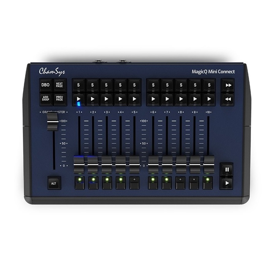 CHAMSYS MAGICQ MINI CONNECT CONSOLE MIXER LUCI CONTROLLER USB INTERFACCIA E SOFTWARE 2