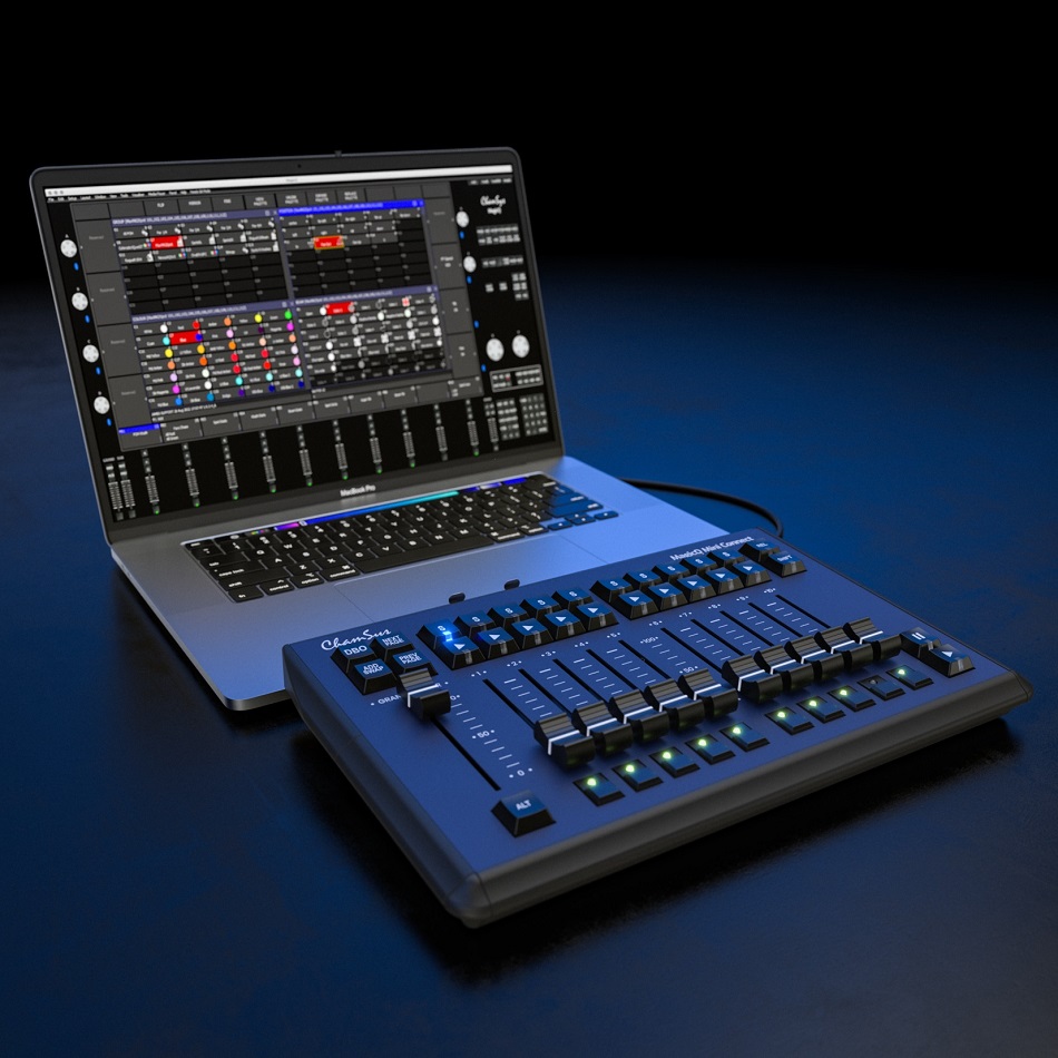 CHAMSYS MAGICQ MINI CONNECT CONSOLE MIXER LUCI CONTROLLER USB INTERFACCIA E SOFTWARE 4