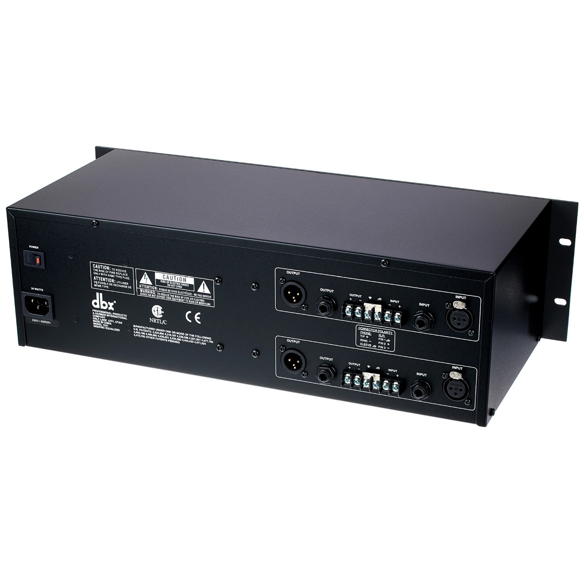 DBX 1231 EQUALIZZATORE GRAFICO 2 CANALI 31 BANDE 2