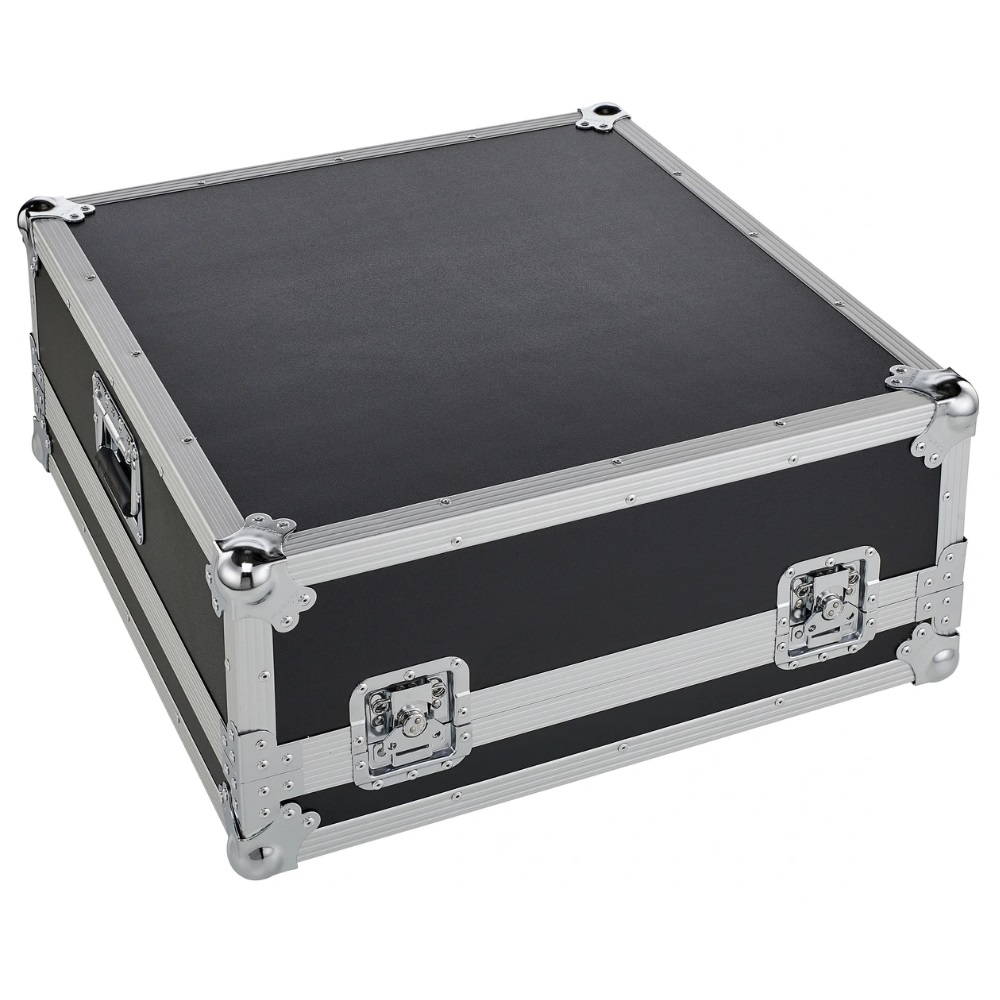 FLYHT PRO FLIGHT CASE PER BEHRINGER X32 COMPACT 6 MANIGLIE 4 CHIUSURE SPAZIO CAVI 12CM 2