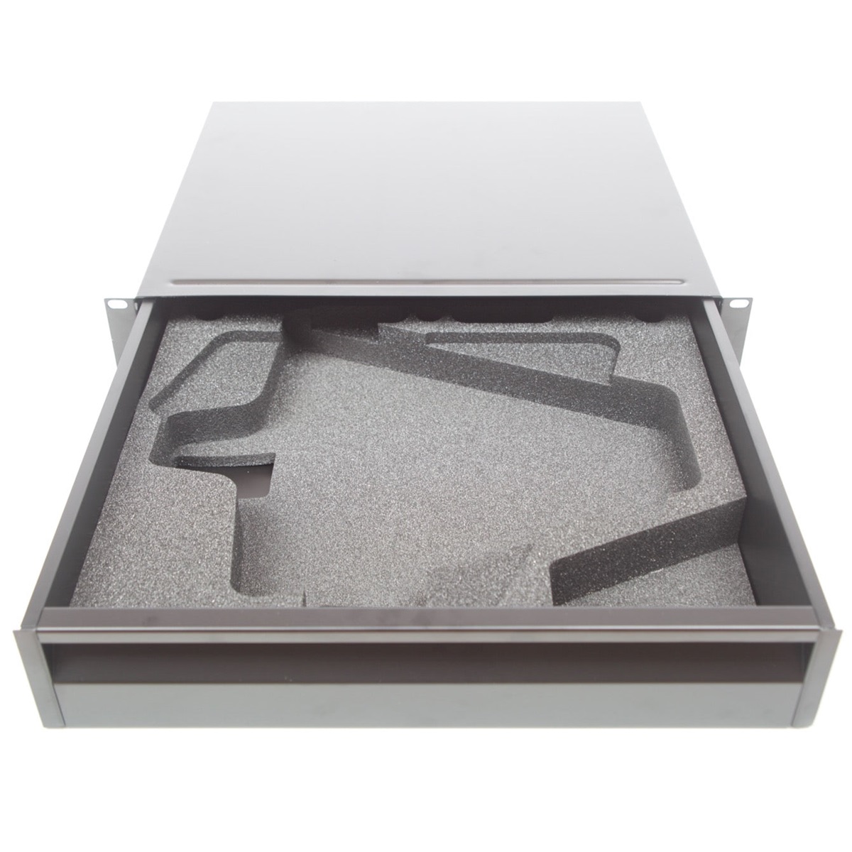 INSERTO PER CASSETTO RACK PER 2 ANTENNE SHURE UA874 O UA870 E ACCESSORI 1