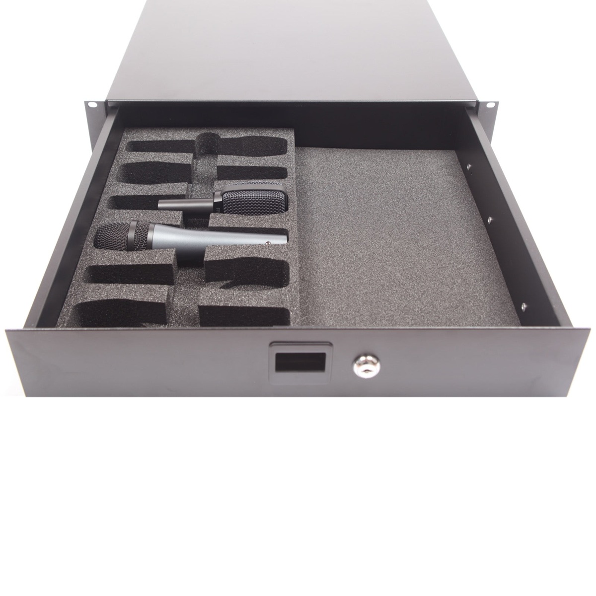 INSERTO PER CASSETTO RACK PER 6 MICROFONI SENNHEISER E945 E965 E935 E902 E835 E845 E865 E ACCESSORI 2