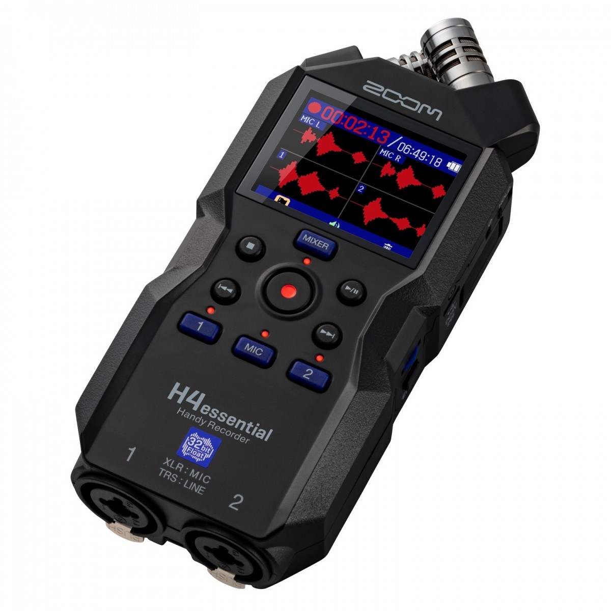 ZOOM H4 E ESSENTIAL REGISTRATORE DIGITALE 4 TRACCE 32 BIT 2