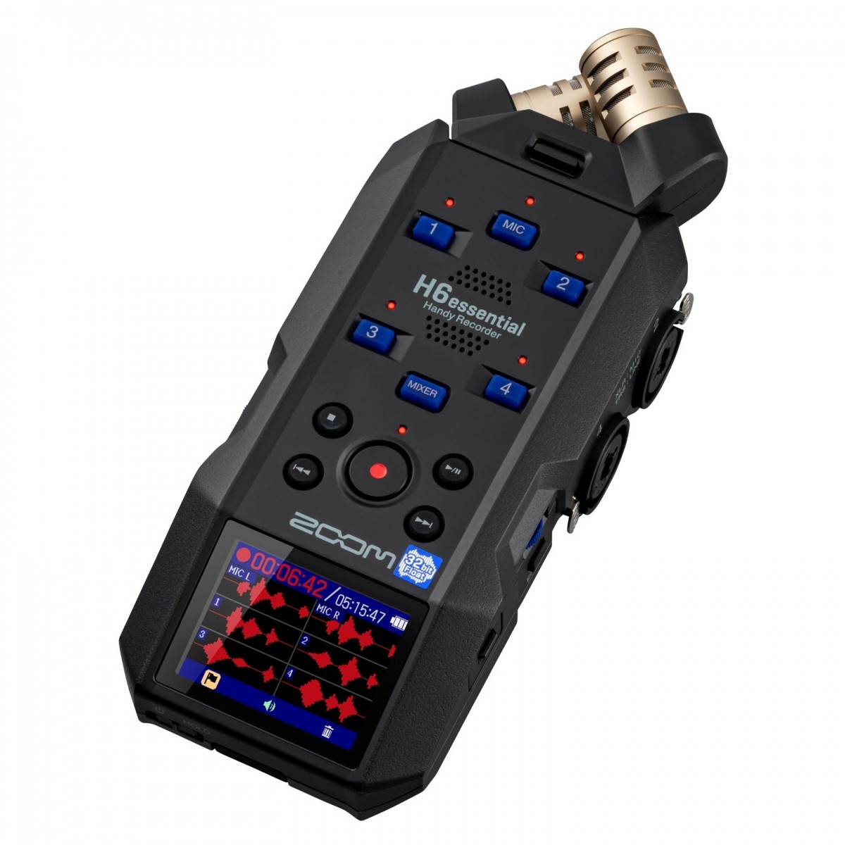 ZOOM H6 E ESSENTIAL REGISTRATORE DIGITALE 6 TRACCE 32 BIT 2