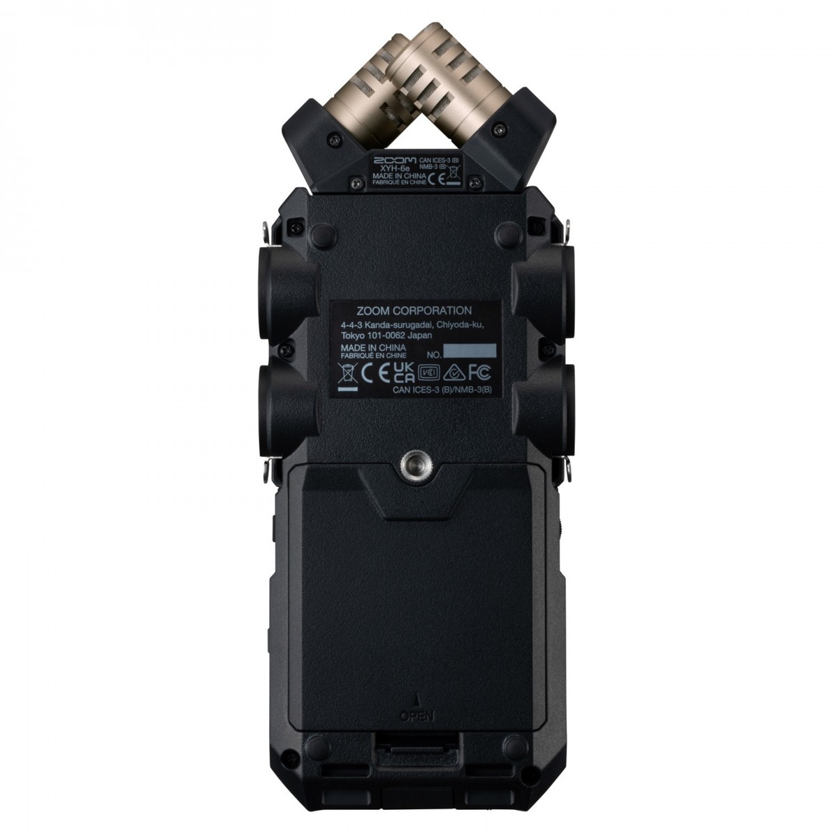 ZOOM H6 E ESSENTIAL REGISTRATORE DIGITALE 6 TRACCE 32 BIT 3