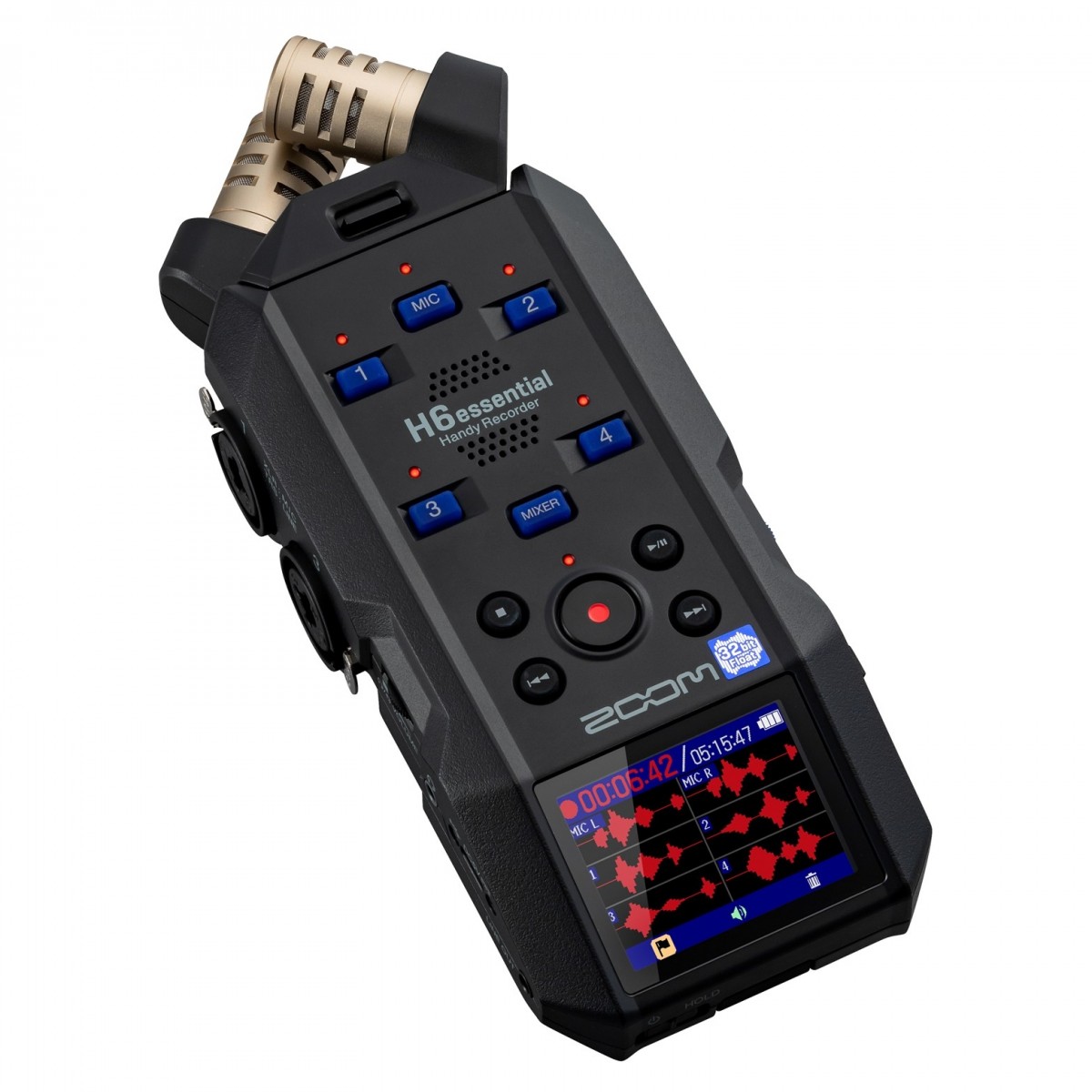 ZOOM H6 E ESSENTIAL REGISTRATORE DIGITALE 6 TRACCE 32 BIT 4