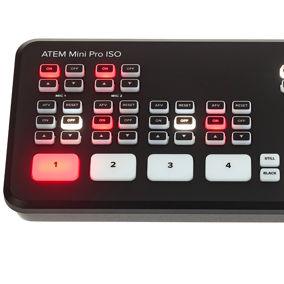 BLACKMAGIC DESIGN ATEM MINI PRO ISO MIXER VIDEO SWITCHER HDMI 4 CANALI 10