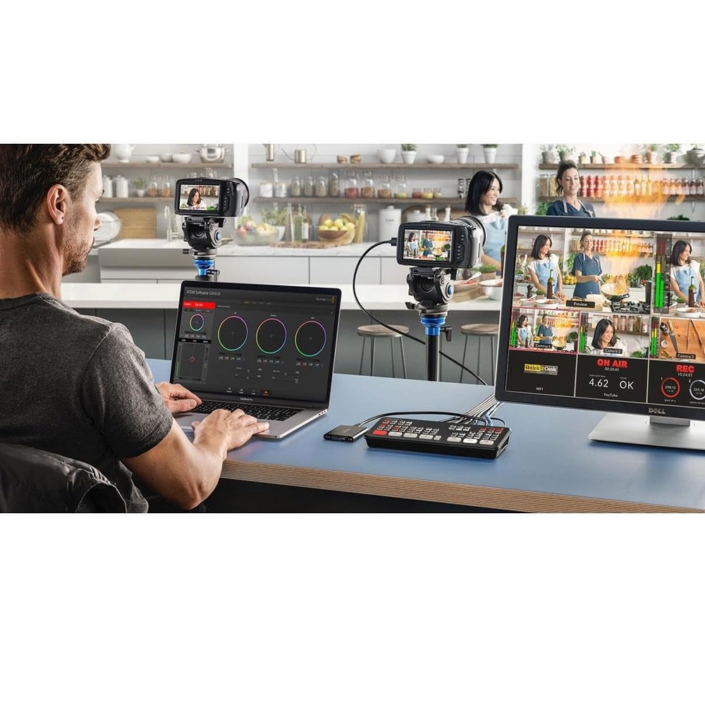 BLACKMAGIC DESIGN ATEM MINI PRO MIXER VIDEO HDMI 4 CANALI 5