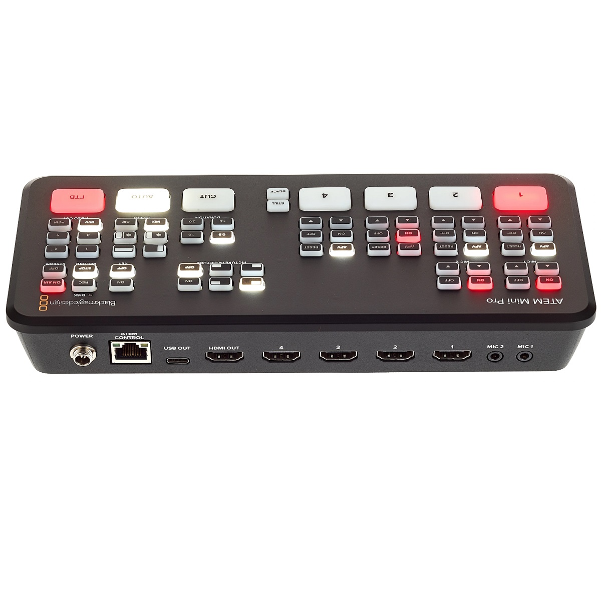 BLACKMAGIC DESIGN ATEM MINI PRO MIXER VIDEO HDMI 4 CANALI 6