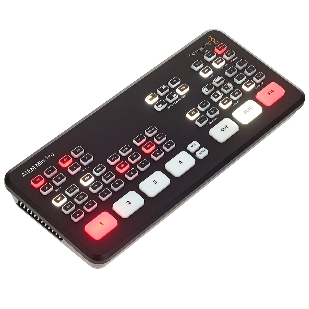 BLACKMAGIC DESIGN ATEM MINI PRO MIXER VIDEO HDMI 4 CANALI 9