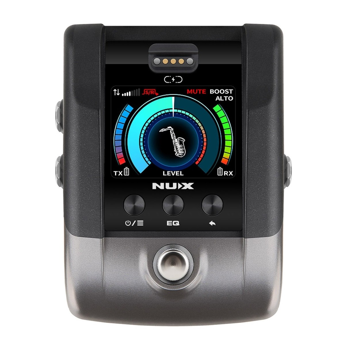 NUX B-6 PRO SISTEMA MICROFONICO WIRELESS PER SAX CON MICROFONO PER SASSOFONO E FIATI 4