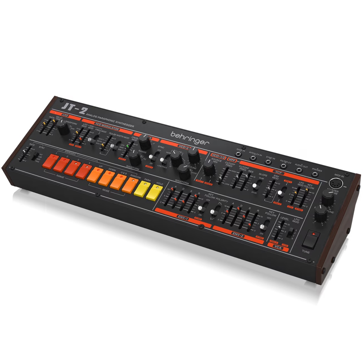 BEHRINGER JT-2 SINTETIZZATORE ANALOGICO 2 OSCILLATORI CON ARPEGGIATORE 1
