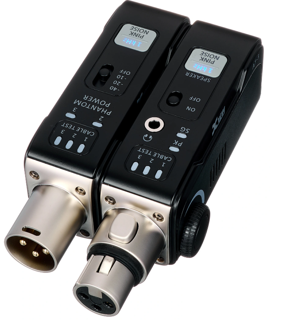 XVIVE AT-3 TESTER AUDIO XLR PORTATILE CON GENERATORE DI TONI DA 1 kHz