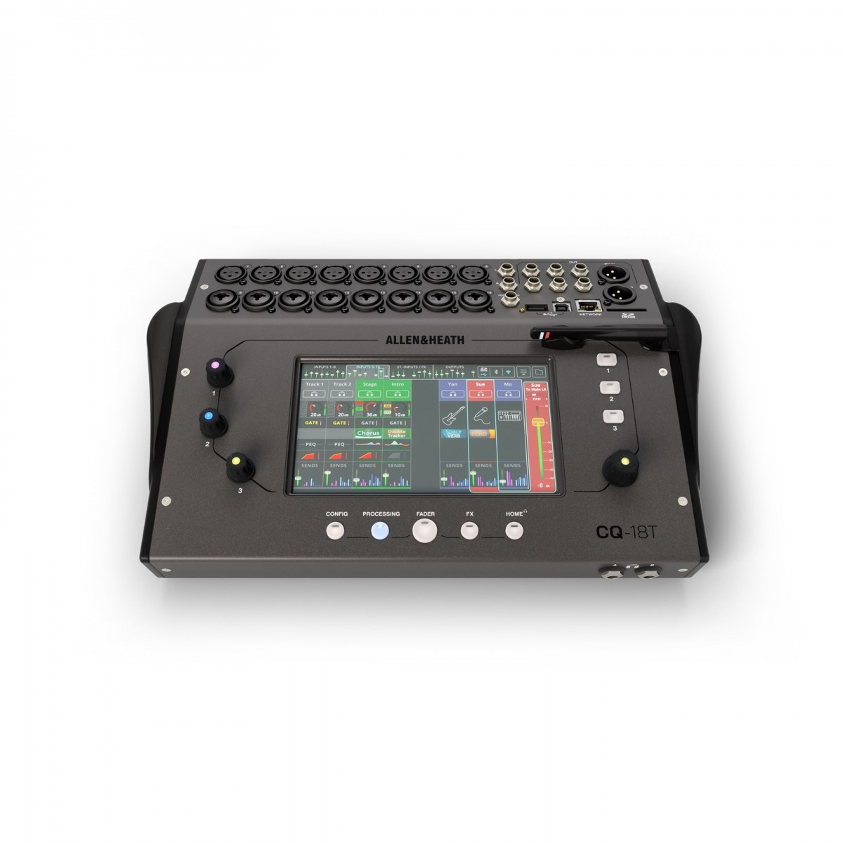 ALLEN & HEATH CQ-18T MIXER DIGITALE 19 CANALI CON WI-FI 1