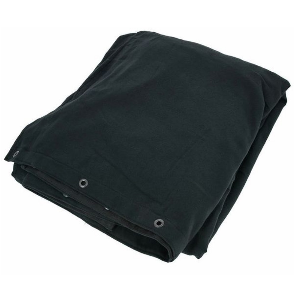 FONDALE PER PALCO DA 320GM2 TENDA PER PALCHI LARGHEZZA 3 METRI X ALTEZZA 6 MT CON OCCHIELLI E ORLO 2