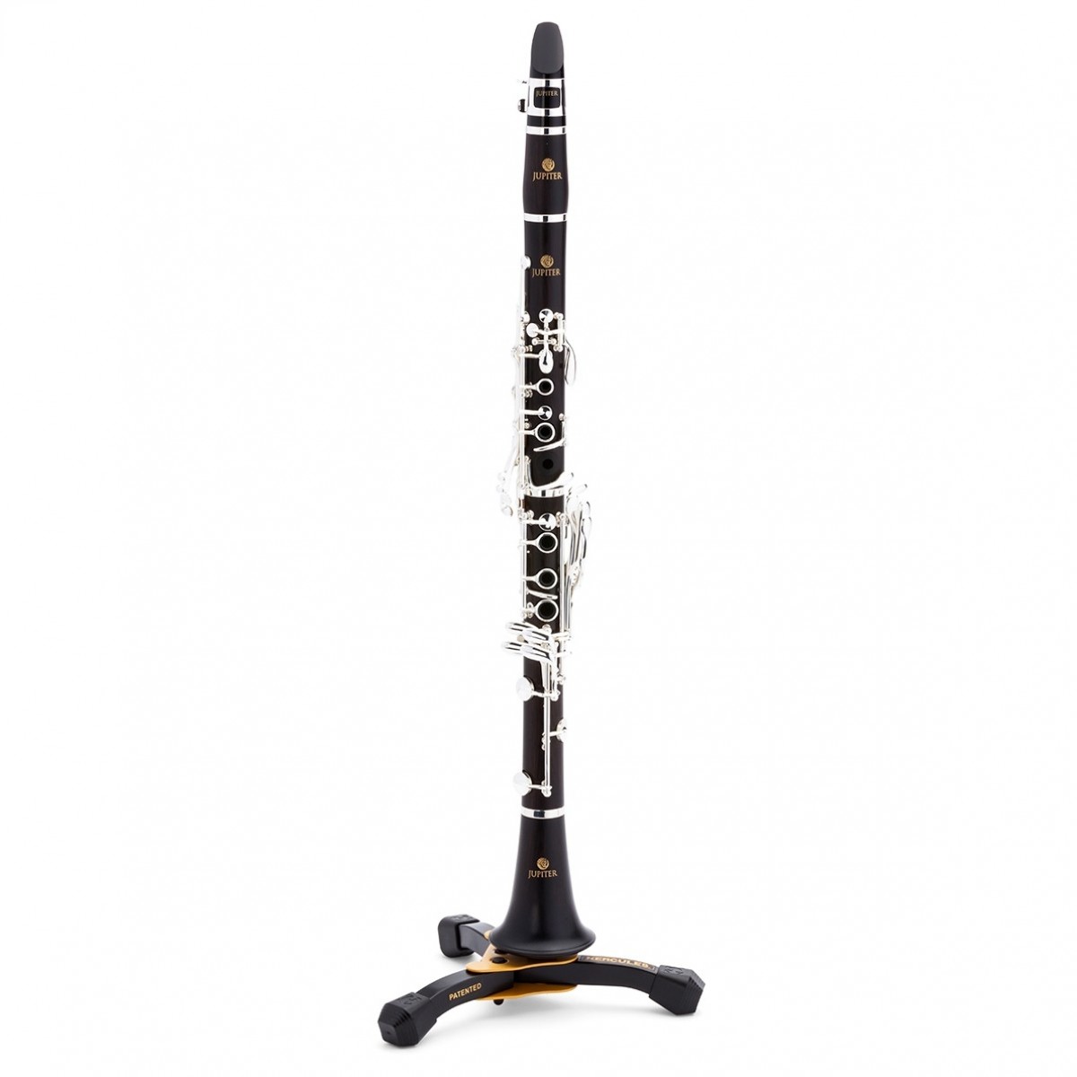 HERCULES HC DS640BB FLUTE CLARINET STAND SUPPORTO PER FLAUTO E CLARINETTO CON BORSA 3