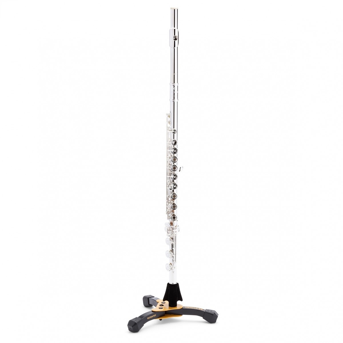 HERCULES HC DS640BB FLUTE CLARINET STAND SUPPORTO PER FLAUTO E CLARINETTO CON BORSA 4