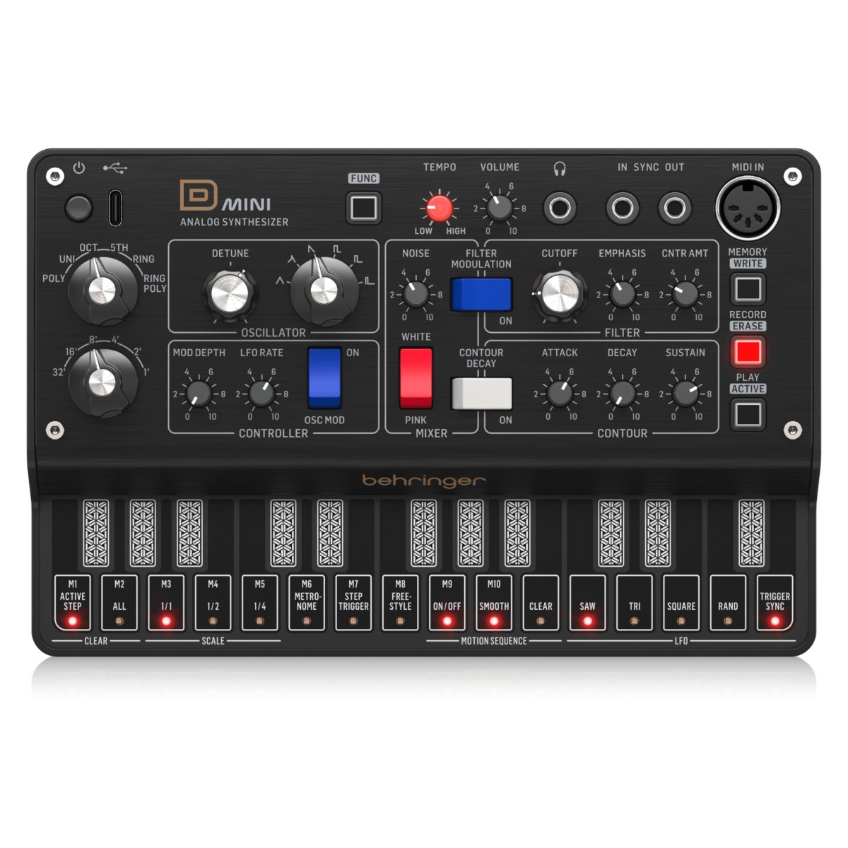 BEHRINGER D-MINI ANALOG SYNTH 1