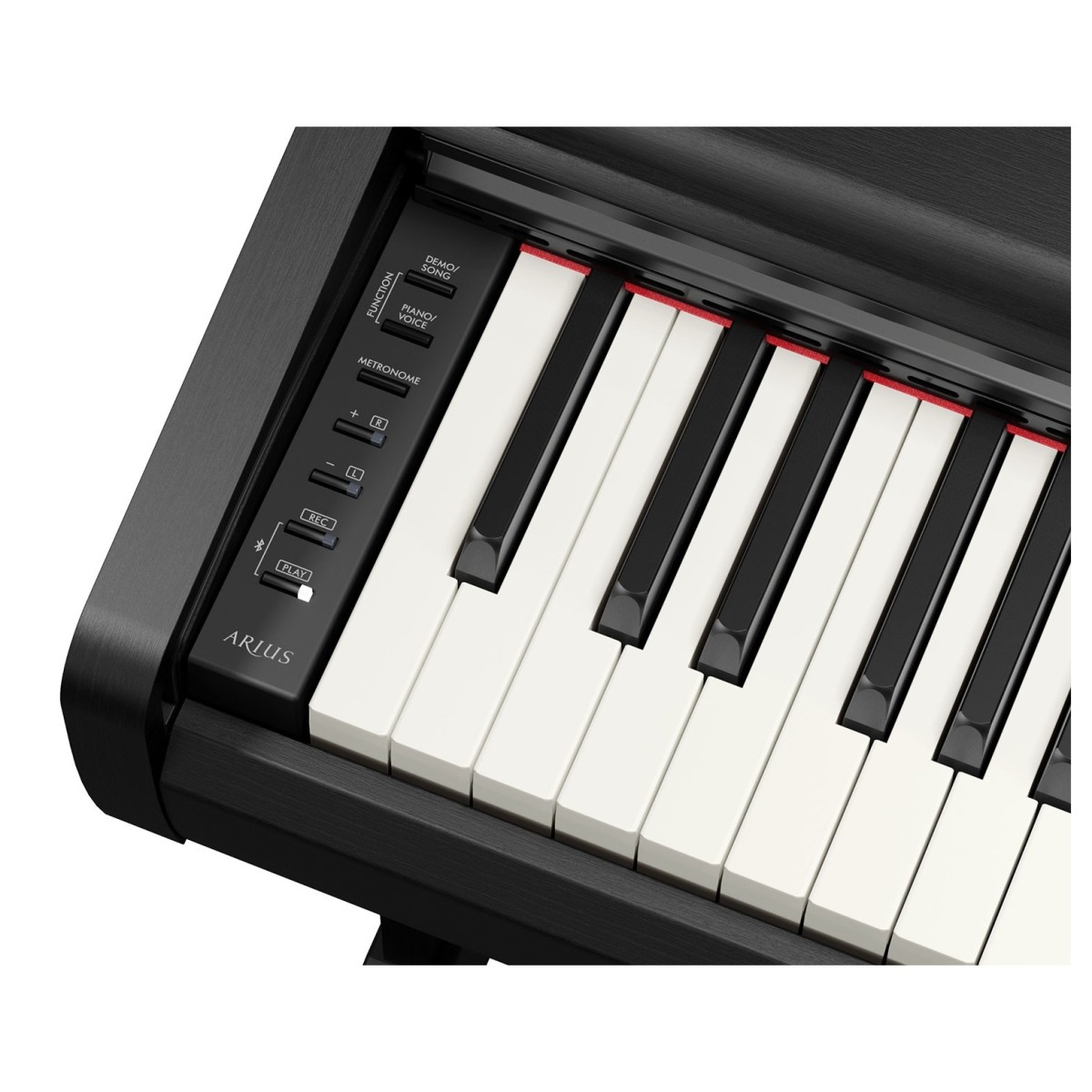 YAMAHA YDP-146 B ARIUS BLACK PIANOFORTE DIGITALE 88 TASTI PESATI COLORE NERO 3