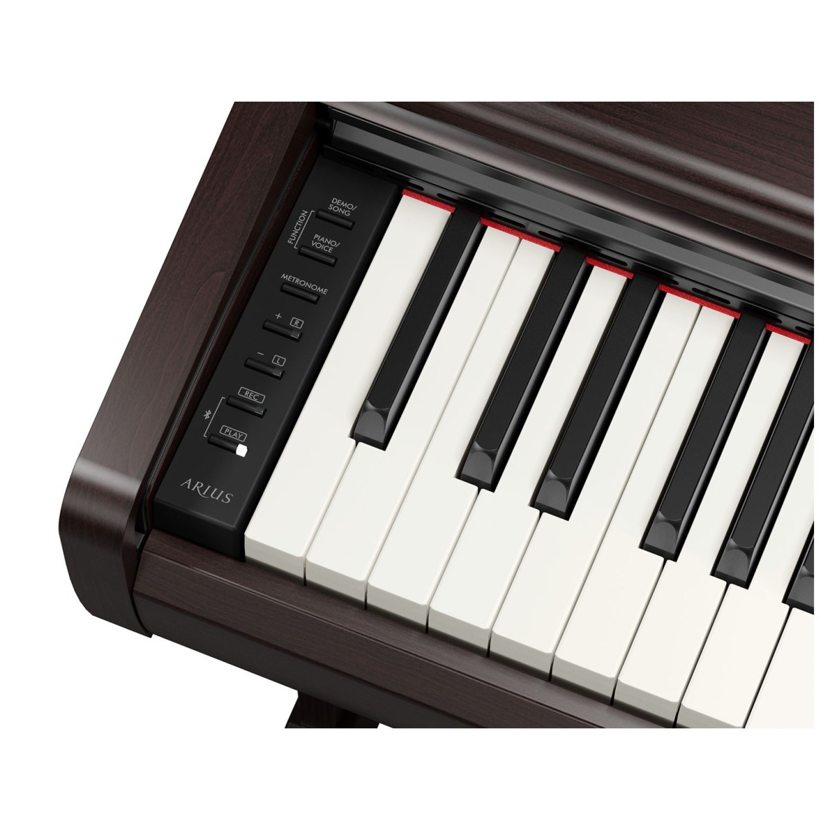 YAMAHA YDP-146 R ARIUS ROSEWOOD PIANOFORTE DIGITALE 88 TASTI PESATI COLORE PALISSANDRO 3