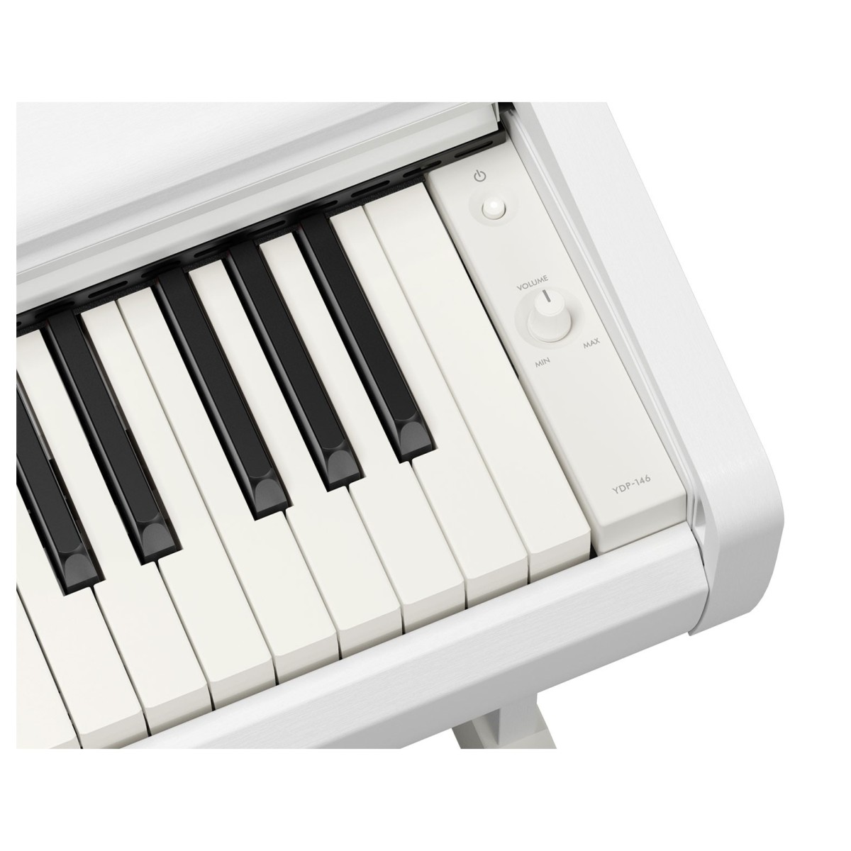 YAMAHA YDP-146 WH ARIUS WHITE PIANOFORTE DIGITALE 88 TASTI PESATI COLORE BIANCO 4