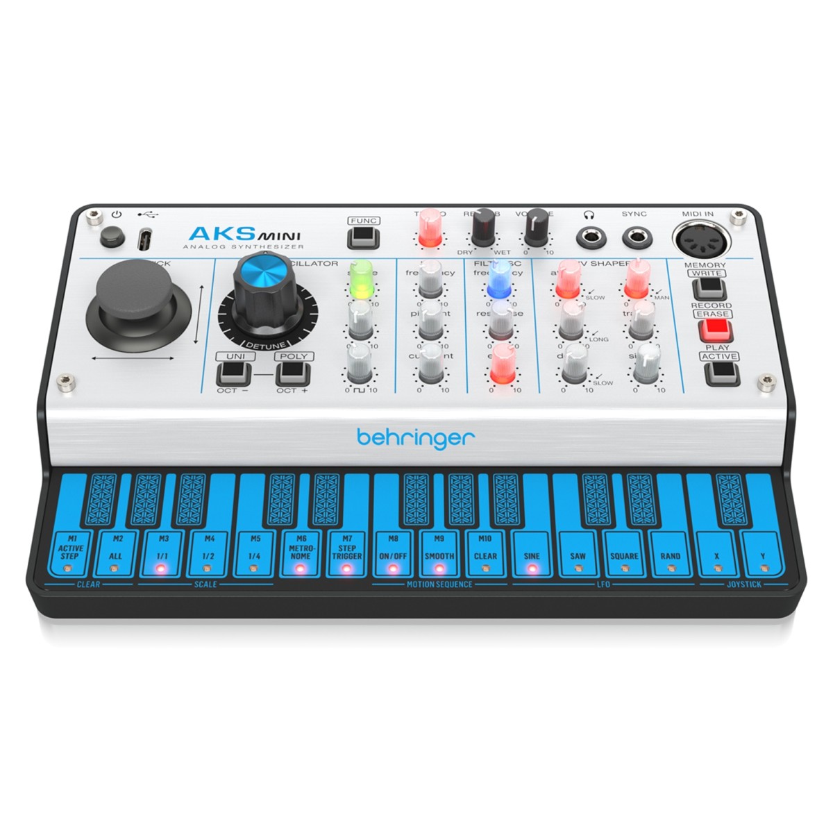 BEHRINGER AKS MINI CLASSIC ANALOG SYNTH SINTETIZZATORE 2