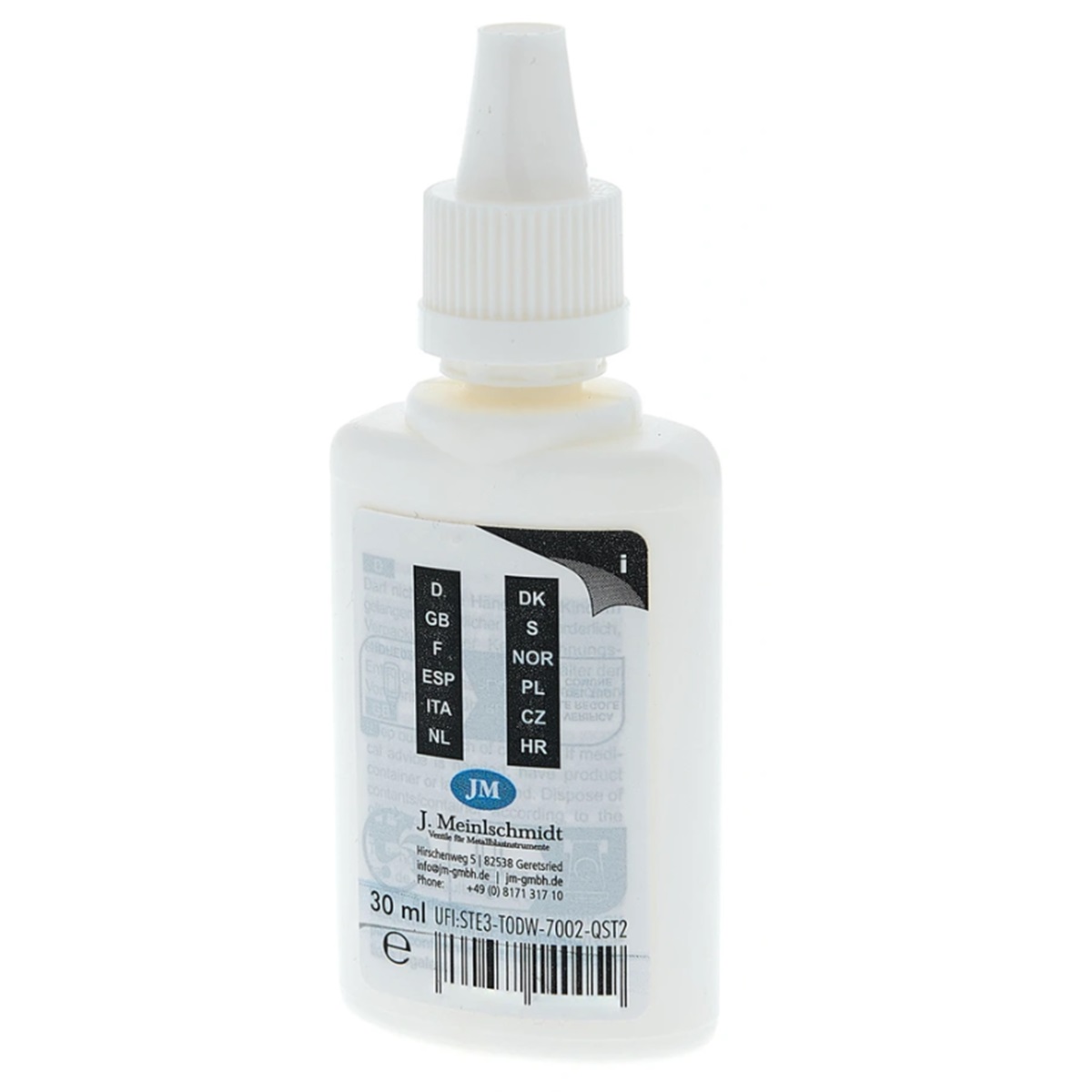 J.MEINLSCHMIDT JM NR.5 SLIDE OIL OLIO SINTETICO PER POMPE E COULISSE 30ML 2