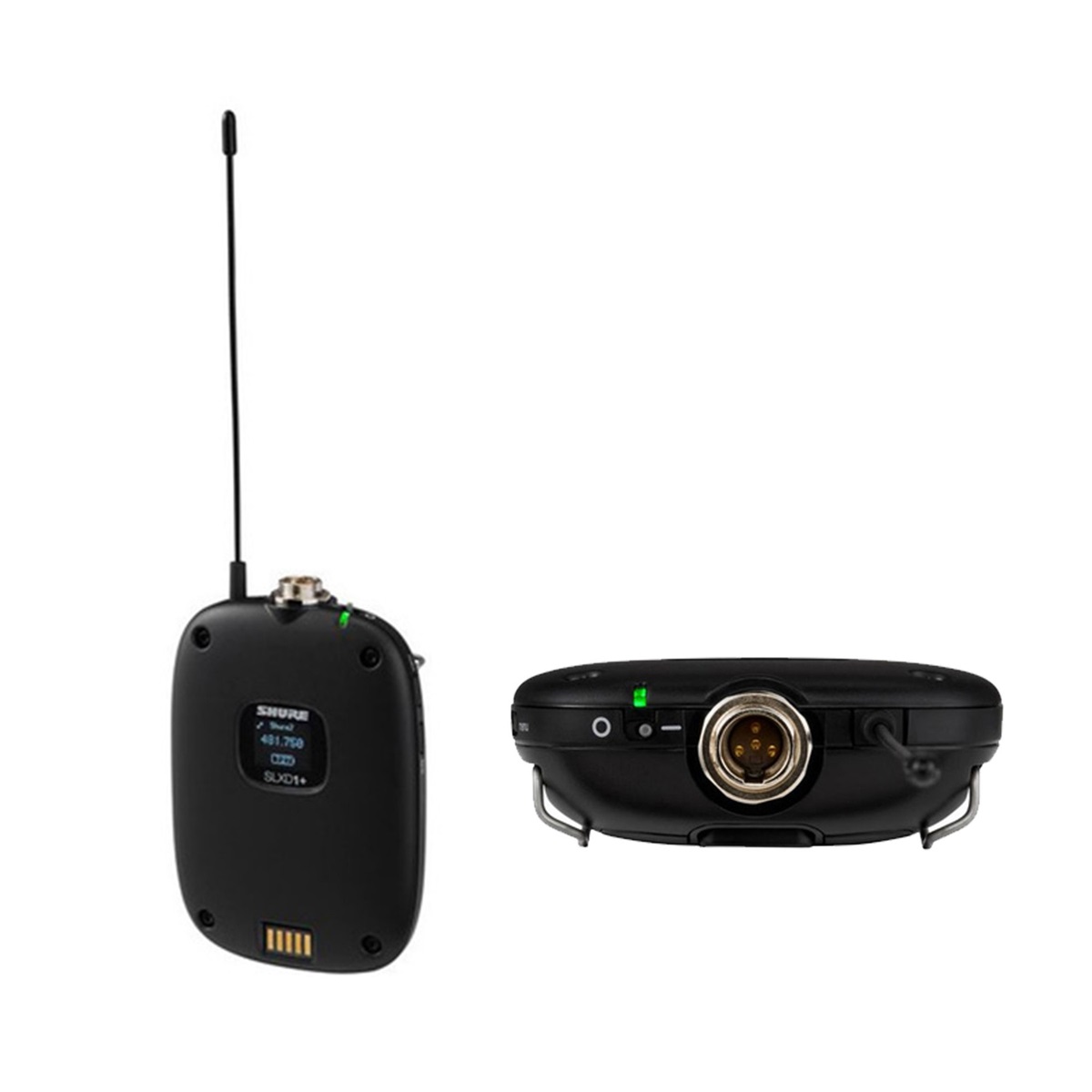 SHURE SHURE SLXD14D+E G65 RADIOMICROFONO DIGITALE 2 CANALI BODYPACK 470-606 MHZ 4