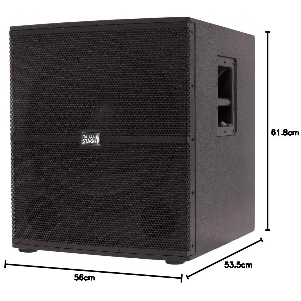 ITALIAN STAGE IS S118A SUBWOOFER ATTIVO 18P 700W 2 CANALI 4