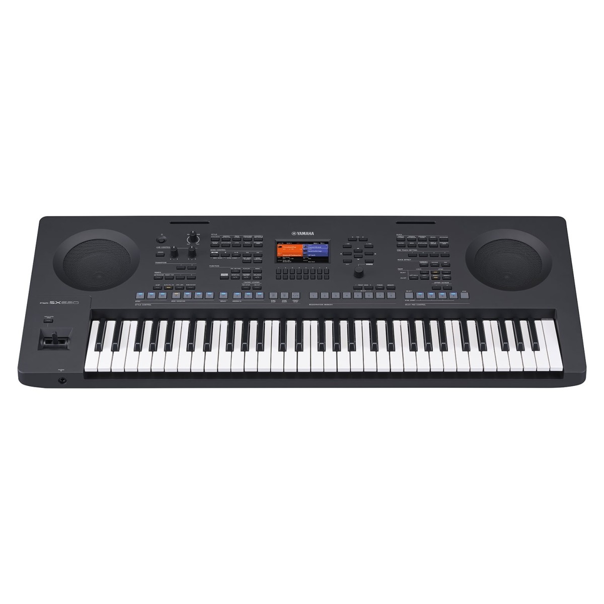 YAMAHA PSR-SX620 TASTIERA ARRANGER 61 TASTI GENERAZIONE AWM DISPLAY A COLORI 2