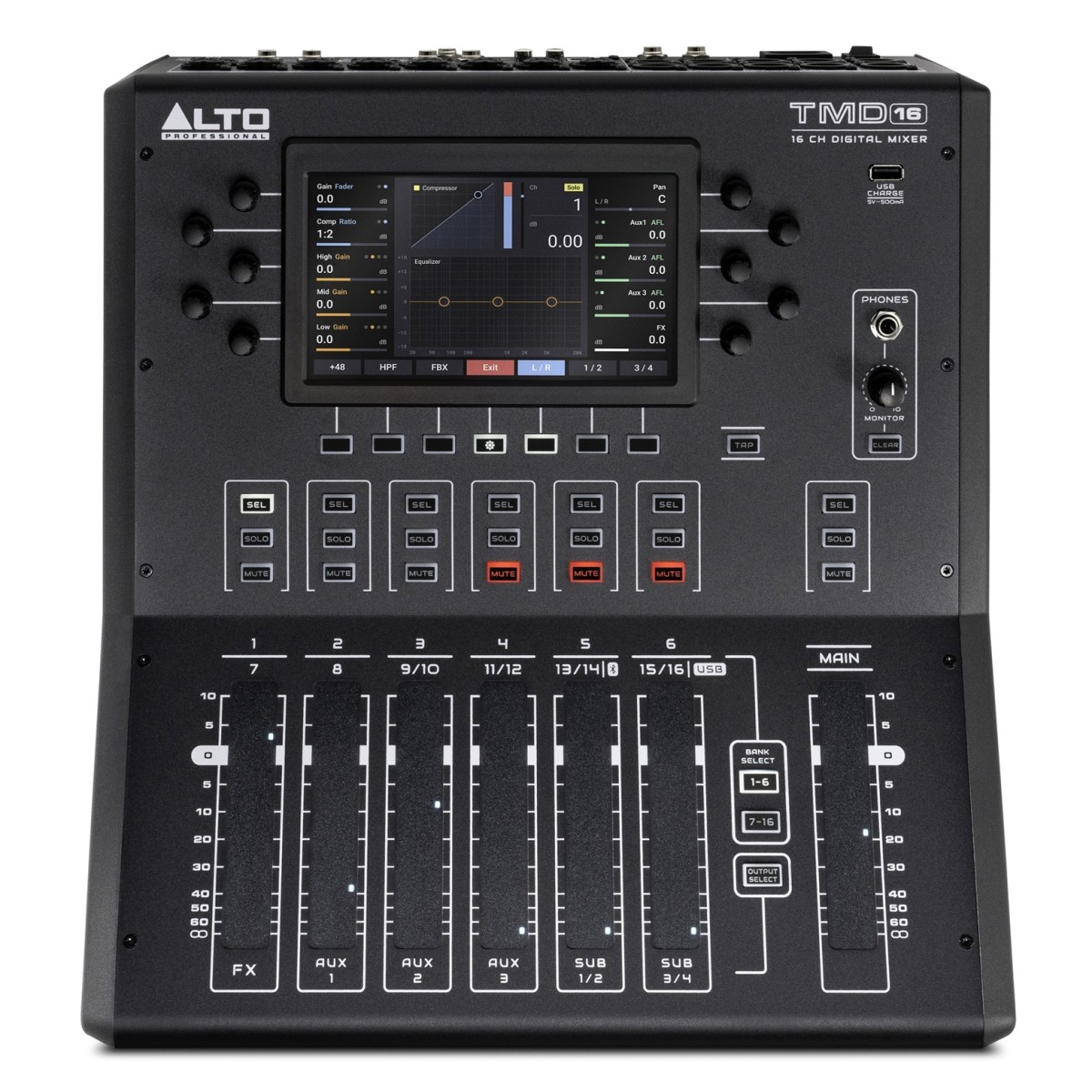 ALTO TMD16 MIXER DIGITALE TOUCHSCREEN 16 CANALI WI-FI INTEGRATO 2